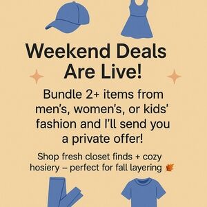 🍂 Fall Wardrobe Refresh – Special Poshmark Offers